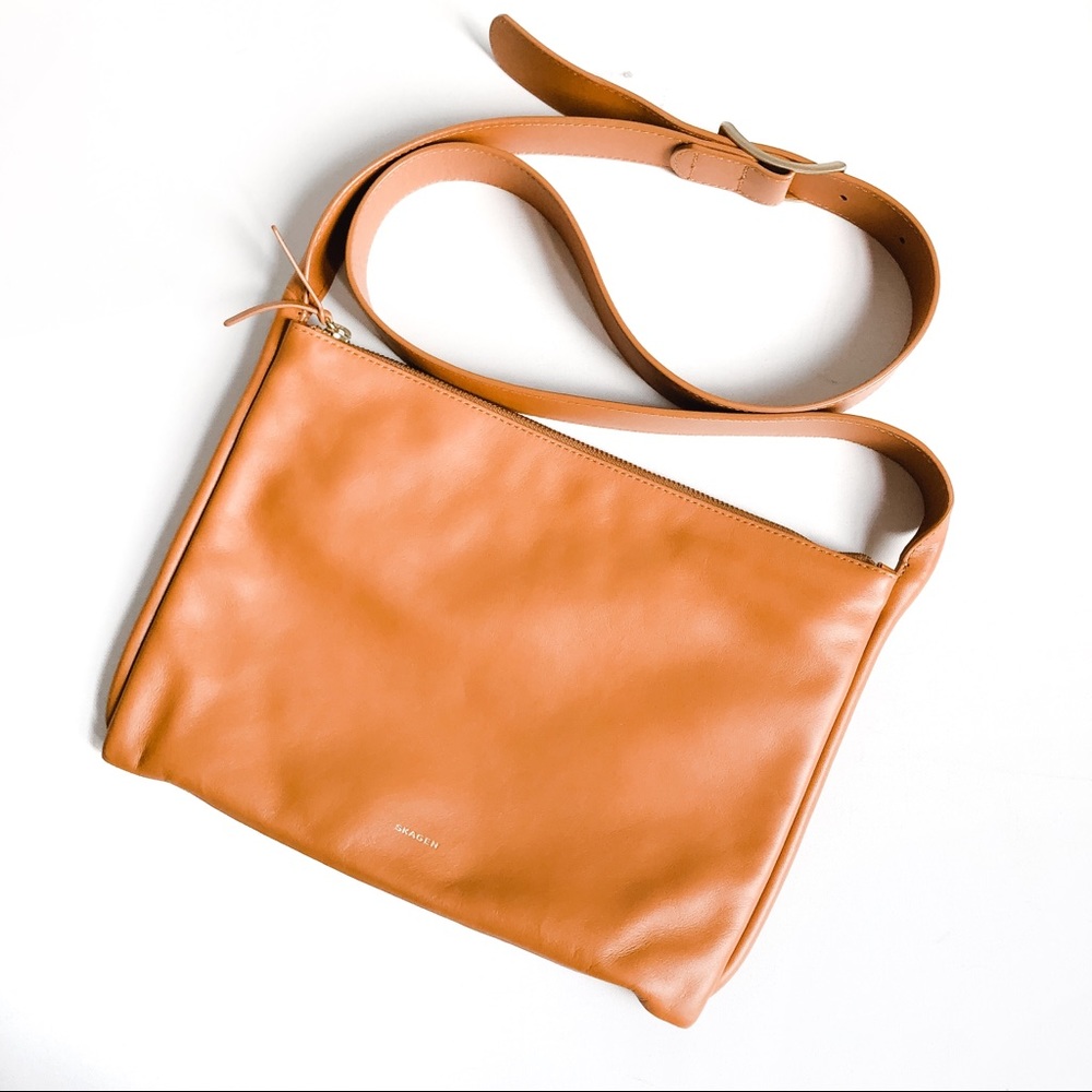 Skagen Anesa Leather Crossbody Bag